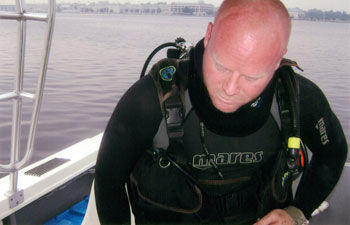 Bottom Cleaning at Mooring in Annapolis