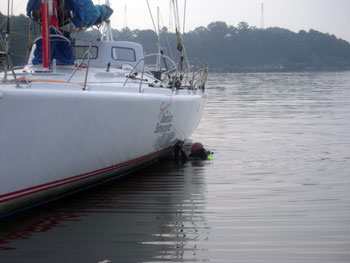 Mooring Job in the Severn River